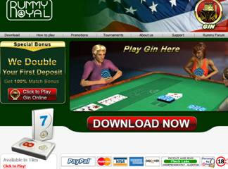 Play Gin Rummy at Rummy Royal